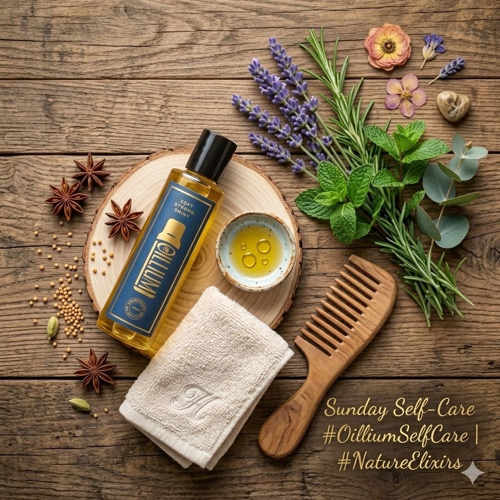Oillium self-care ritual